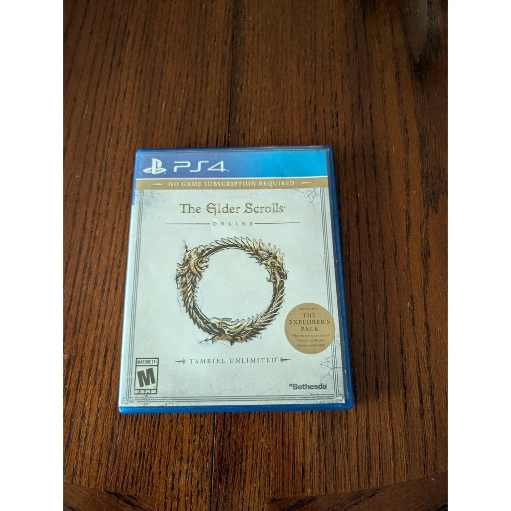The Elder Scrolls Online Tamriel‎ Unlimited PS4 PlayStation 4